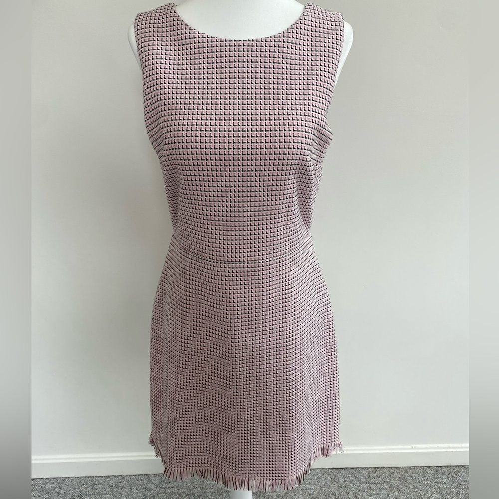 LOFT Pink Tweed Dress- Size 4